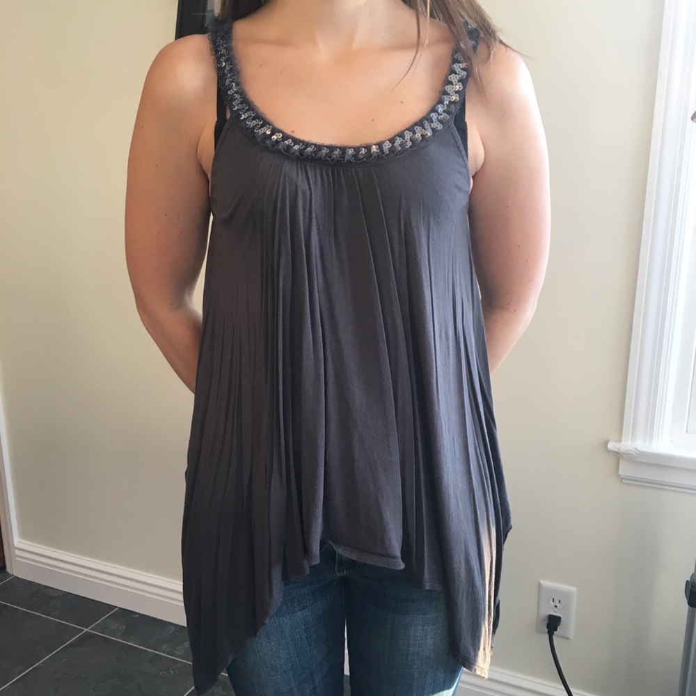 Express Sequin tank top